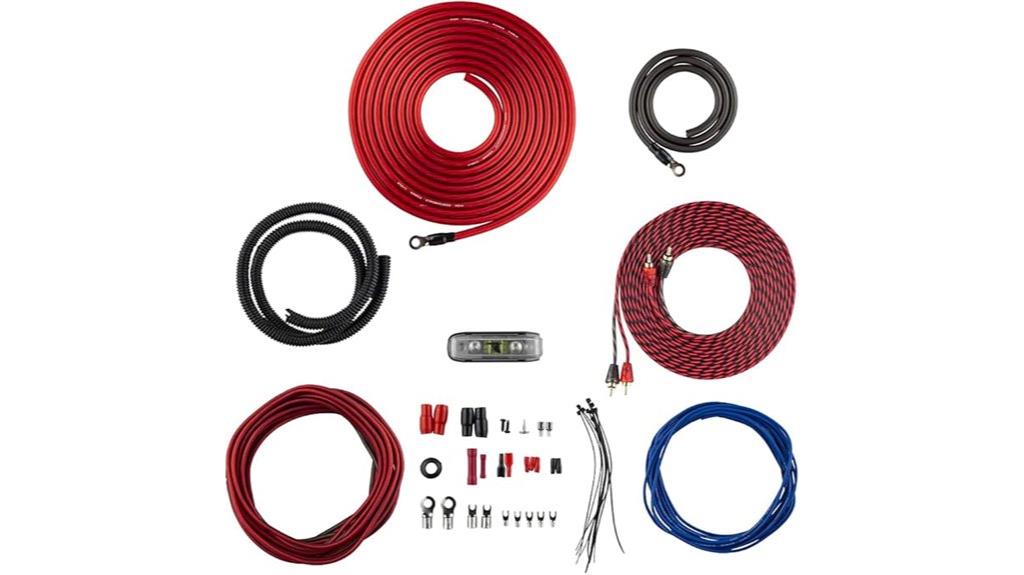 amplifier wiring kit four