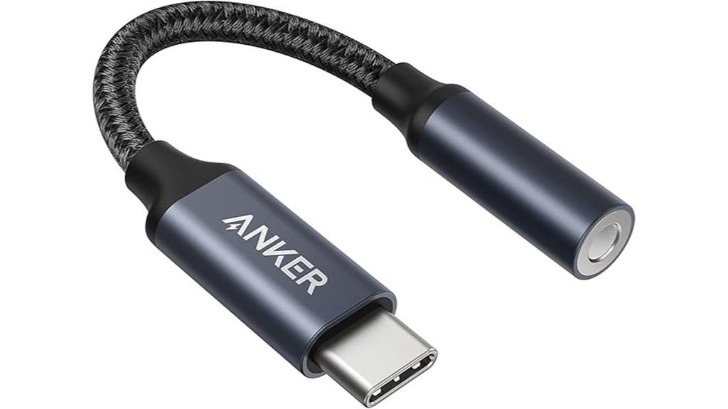 anker usb c headphone adapter