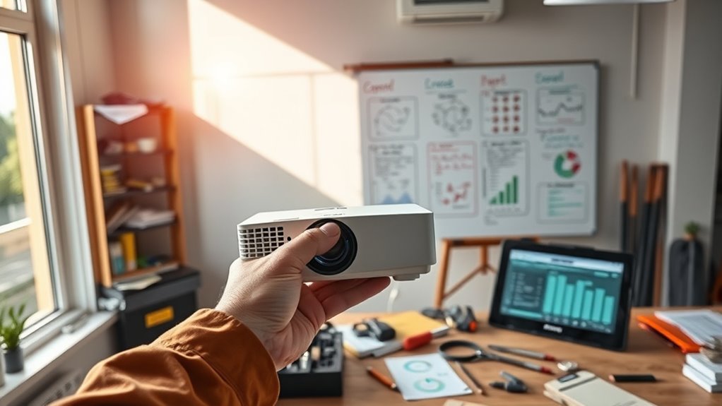 apartment projector maintenance success