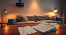 apartment short throw calculations