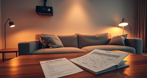 apartment short throw calculations