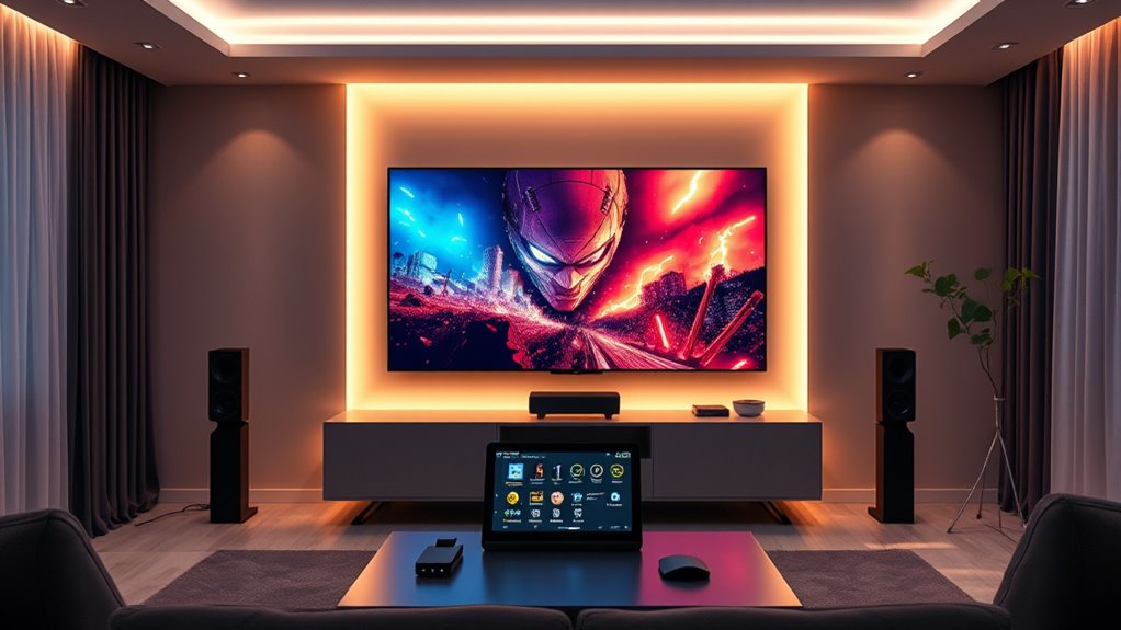 automate home cinema experience