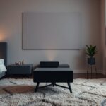 bedroom projector stand options