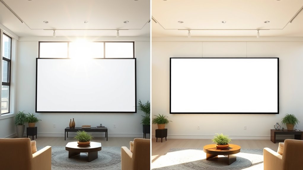 best screens for bright rooms