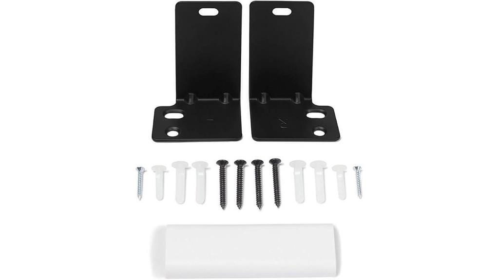 black bose wall bracket