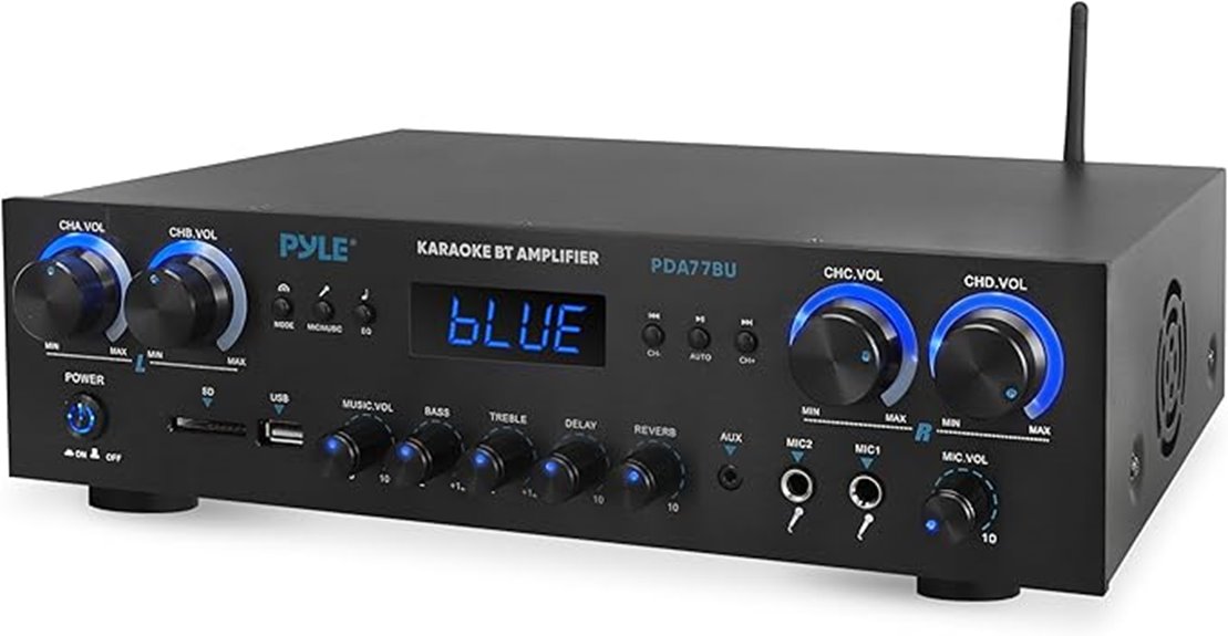 bluetooth stereo home amplifier