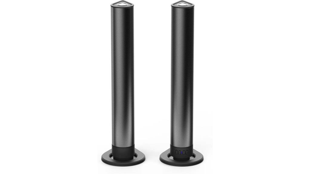 bluetooth tower speakers with subwoofers