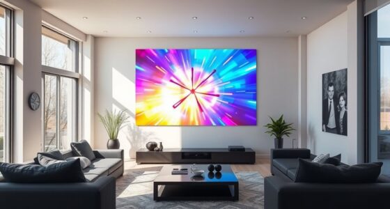 bright long throw projectors