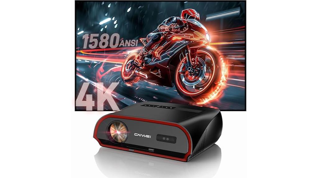 bright wifi android projector