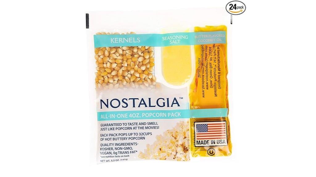 bulk pack of nostalgia popcorn