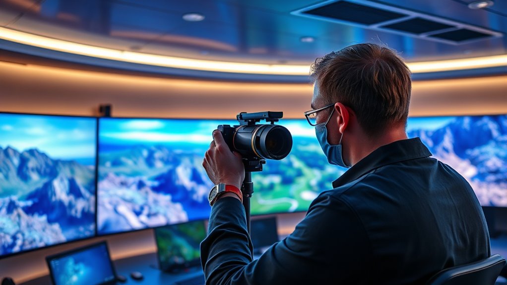 calibrate viewing angles precisely
