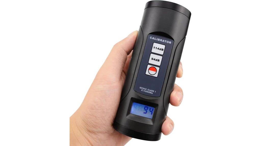 calibrator for sound levels