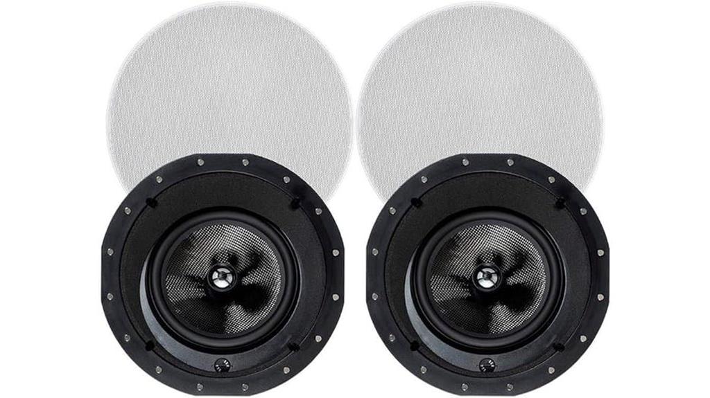 carbon fiber in ceiling speakers