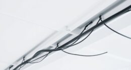 ceiling cable management guide