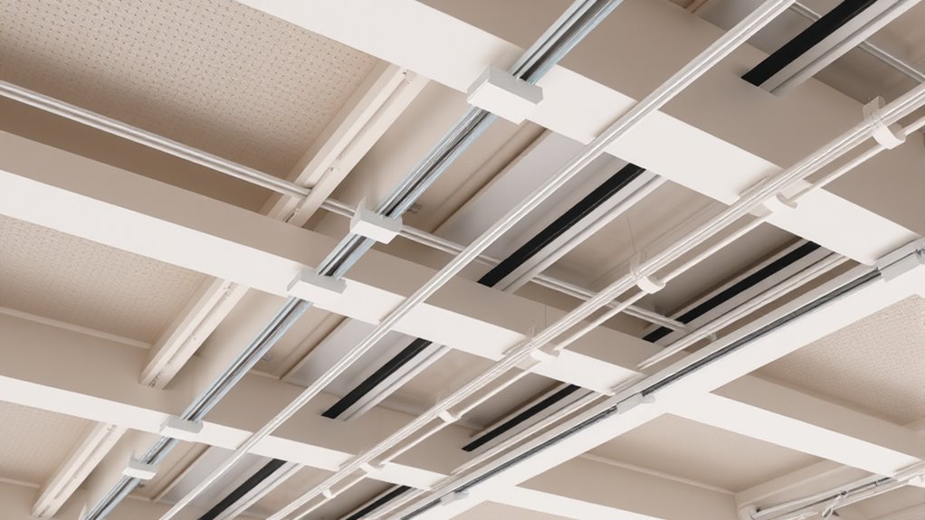 ceiling cable management techniques