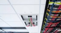 ceiling cable management tips