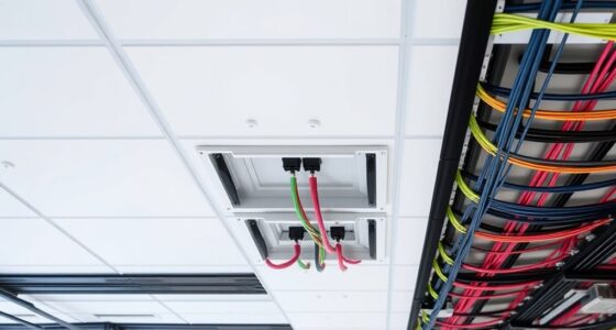ceiling cable management tips