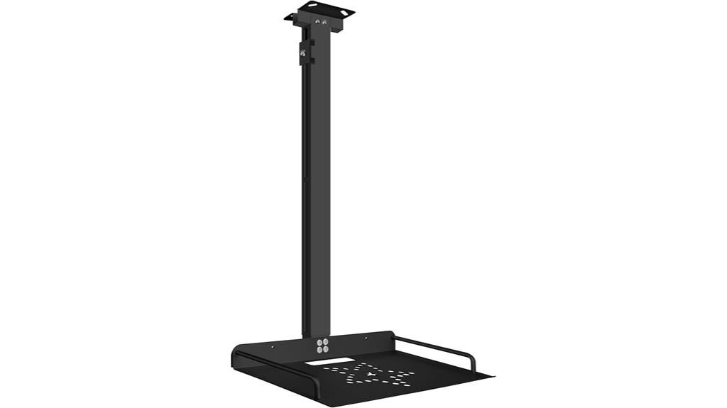 ceiling mount projector tray