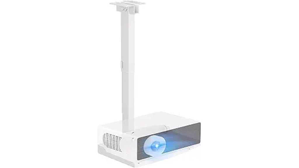 ceiling mounted projector tray