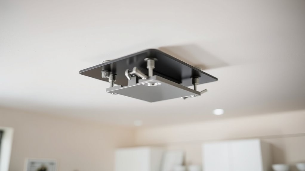 ceiling mounts are safe