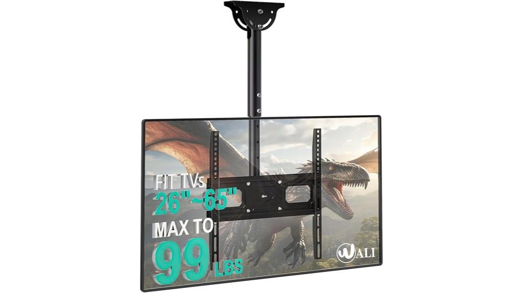 ceiling tv mount