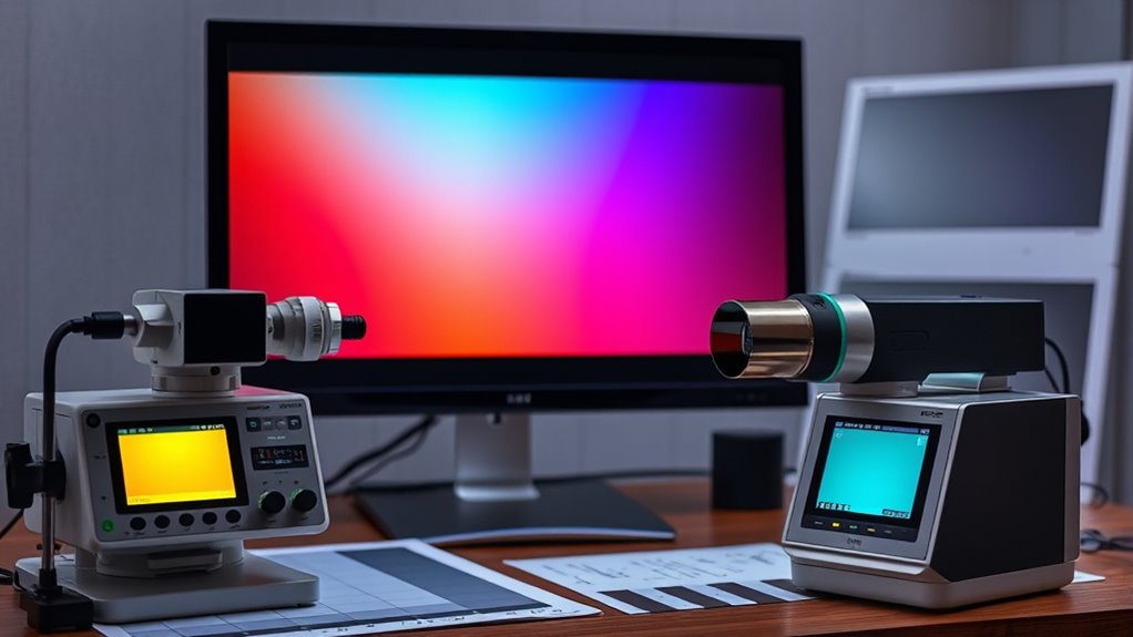 check lighting and calibration