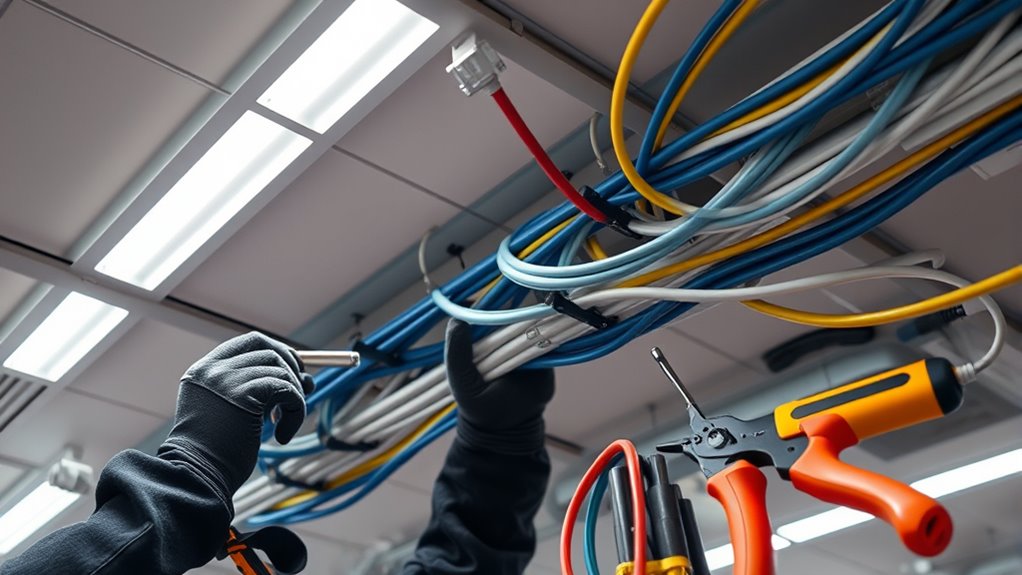 choose appropriate cable tools