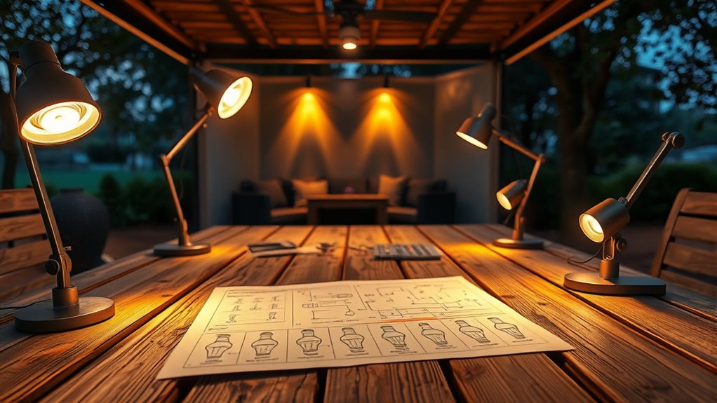 choose fixtures and bulbs wisely