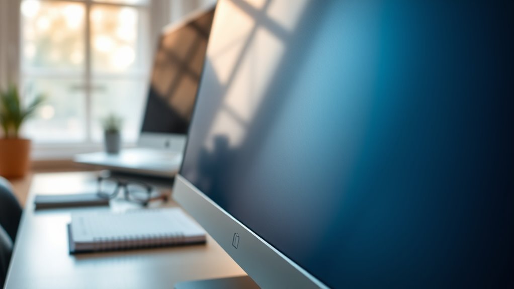 choose screen material distance