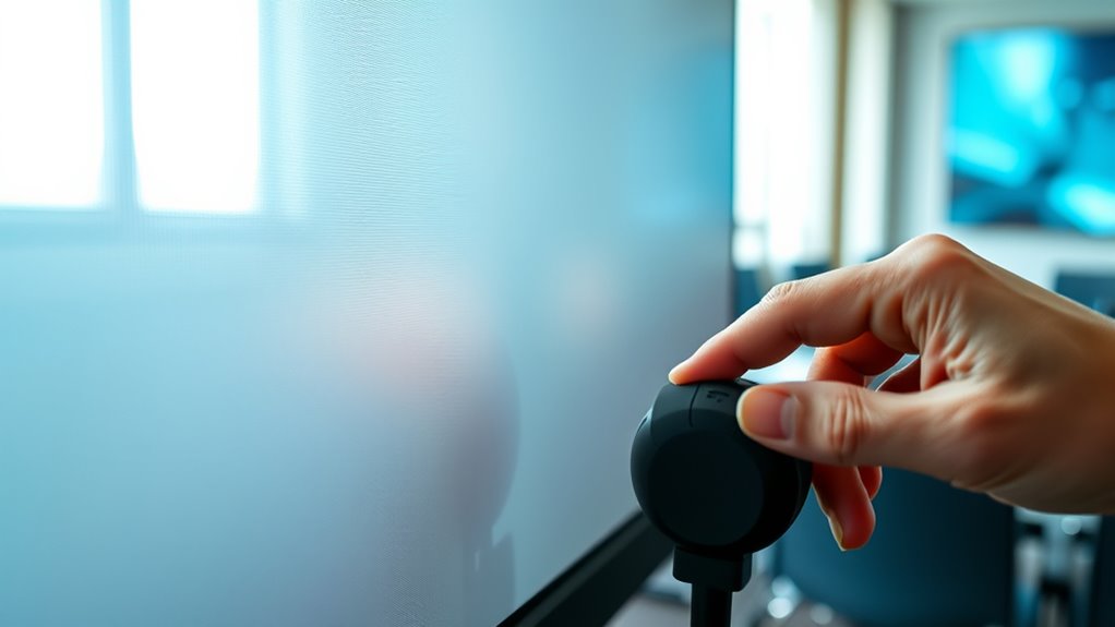 choosing appropriate screen gain