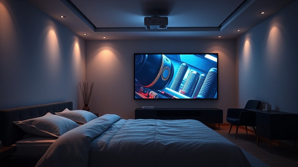choosing ideal bedroom projector