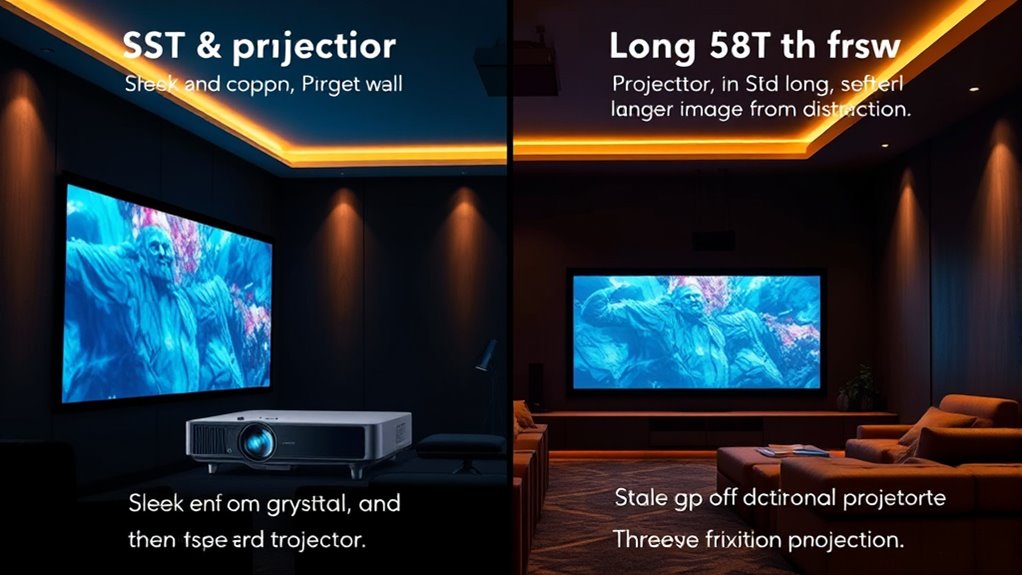 choosing projector based on space