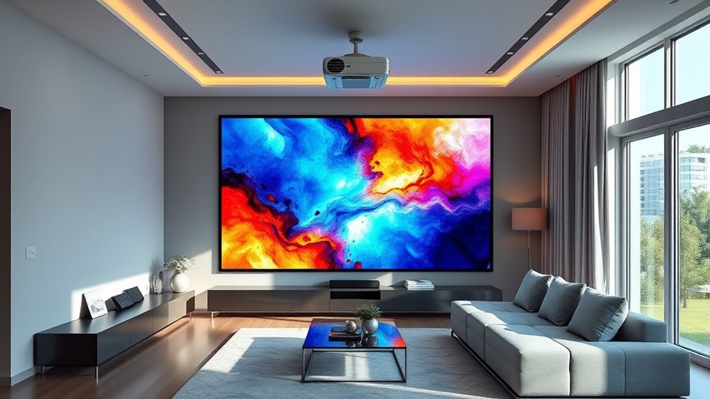 choosing suitable long throw projector