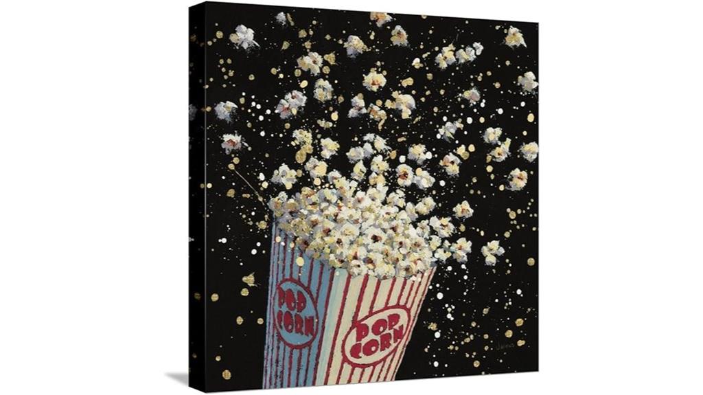 cinema pop canvas print
