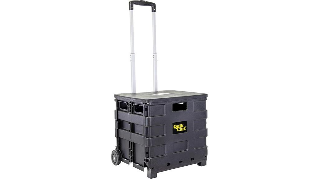 collapsible wheeled cargo cart