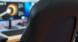 comfortable gaming posture setup