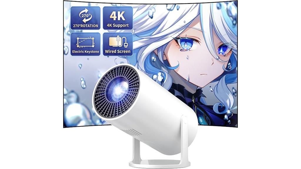 compact 4k portable projector