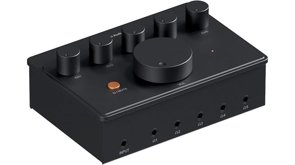 compact 5 channel amplifier