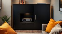 compact projector cabinet solutions