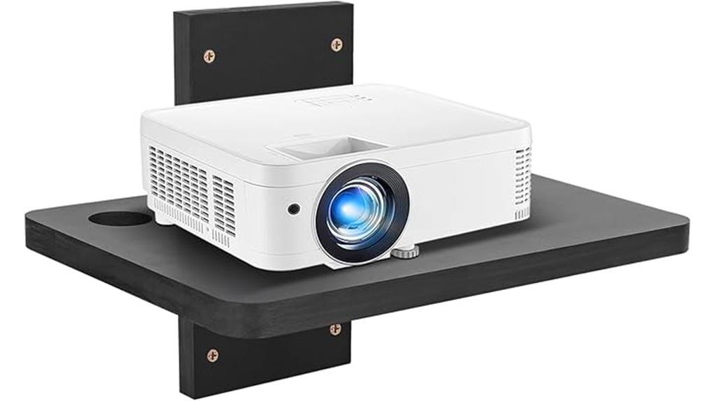 compact projector wall mount