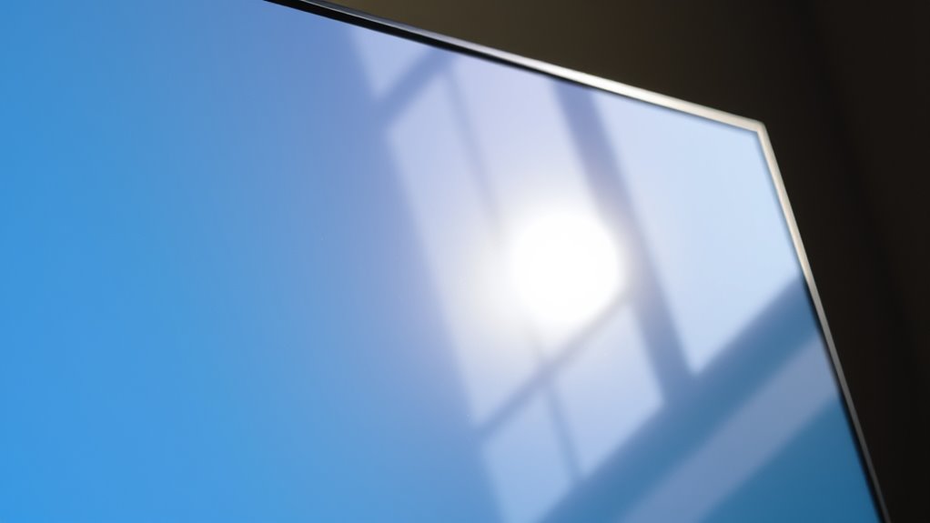 consider viewing angle effects