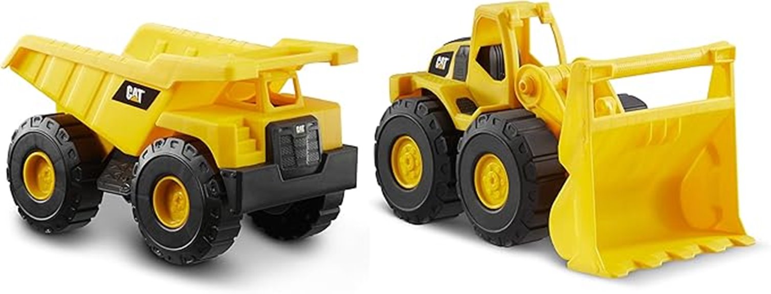 construction toy trucks pack