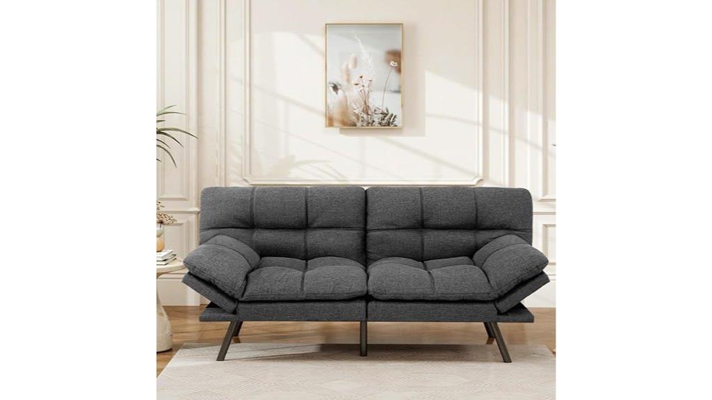 convertible futon sofa bed