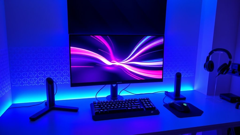 customize gaming setup ergonomics