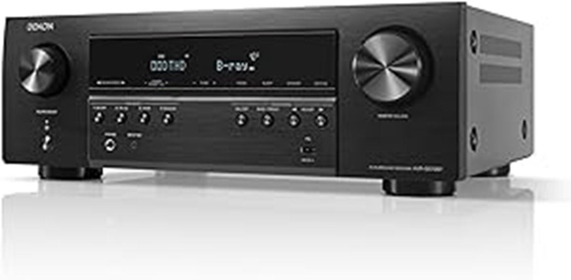 denon 5 2 channel receiver