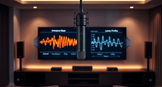 different audio calibration profiles