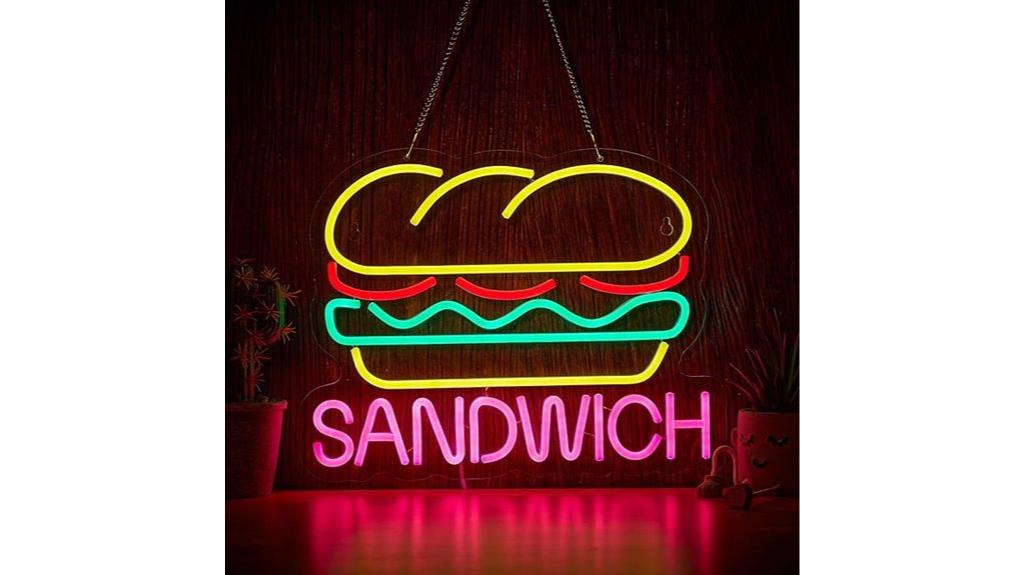 dimmable usb led sign