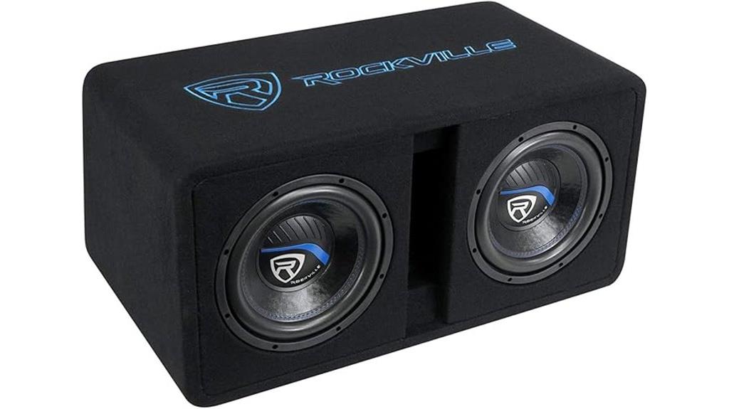 dual 10 car subwoofers
