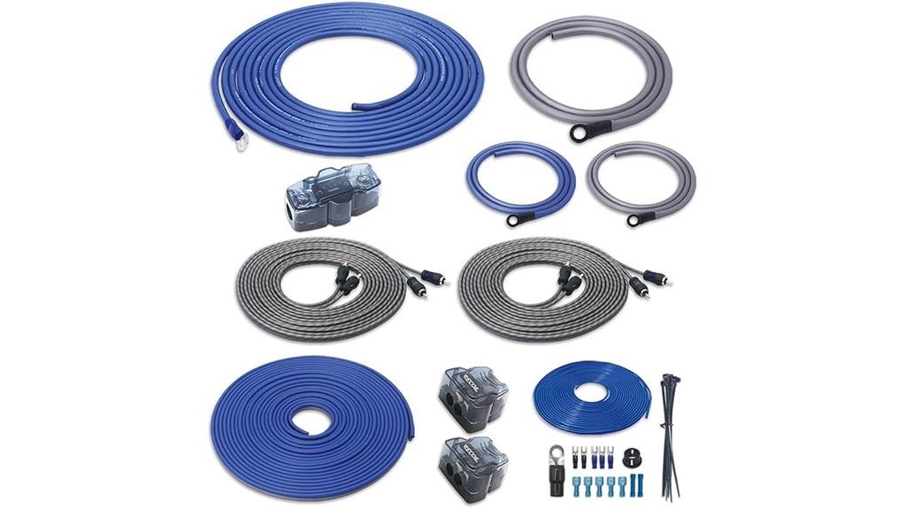 dual amplifier wiring kit