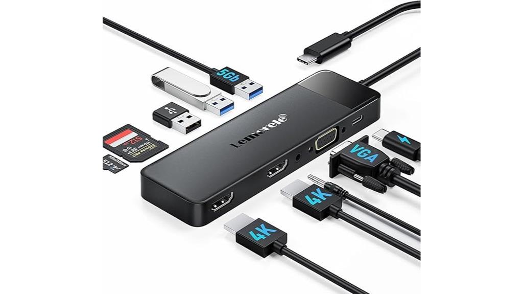 dual monitor usb dock